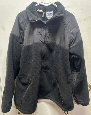 DSCP by Peckham Jacket Size Large Black US Military Polartec Fleece Cold Weather - Image 1 of 4