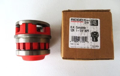 Ridgid 37405 12-R 1-1/4" Hand Threader NPT Die Head Complete  USA - Image 1 of 4