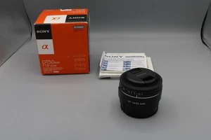 Sony Alpha SAL50F18 50 mm F/1.8 DT SAM Objektiv OVP  A-Mount APSC Festbrennweite - Bild 1 von 24