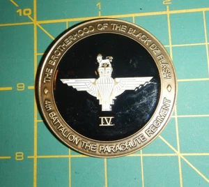 UK British Army 4th Battalion, The Parachute Regiment (4 PARA) Challenge Coin - Picture 1 of 4