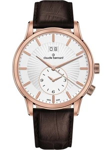 Claude Bernard 62007-37R-AIR Mens Watch Classic 42mm 5ATM - Picture 1 of 1