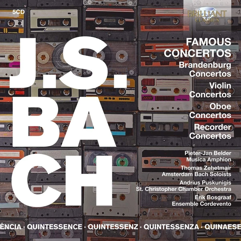 Johann Sebastian Bach J. S. Bach: Famous Concertos: Quintessence (CD) Box Set - Image 1 of 1
