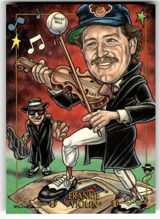 1995 Cardtoons Frankie Violin #79 Boston Red Sox Frank Viola - Image 1 of 2