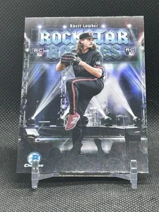 2025 Bowman Rhett Lowder rookie card Rockstar Rookies Refractor #RR-4 - Imagen 1 de 2