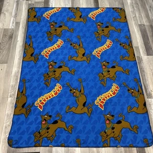 Scooby-Doo Fleece Blanket 63 x 46 In Vintage Hanna-Barbera *See Description* - Picture 1 of 6