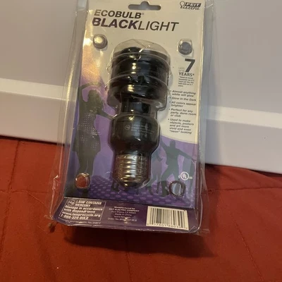 Feit Electric Ecobulb Black Light Bulb 60W/13W 7 Year Life - New in Pack - Image 1 of 2