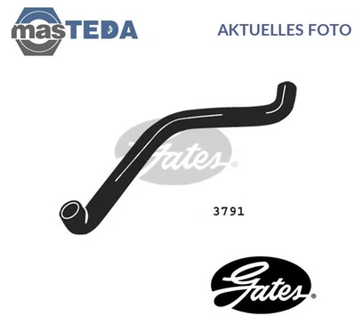 3791 KÜHLUNG KÜHLERSCHLAUCH NIEDRIGER GATES FÜR LANCIA DEDRA 1.6L - Image 1 of 4