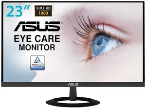 Asus VZ239HE Monitor 23" FHD 1920x1080 IPS Panel VGA HDMI EyeCare schwarz - Afbeelding 1 van 4