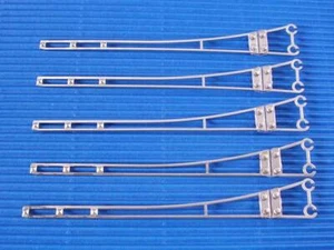 MARKLIN H0 - 7022 - 5x Insulated Catenary Extension Wire / 4" long / EXC - Picture 1 of 2