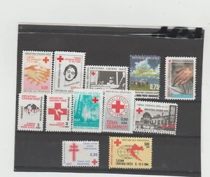 Croatia 12 Red Cross issues MNH good condition - Picture 1 of 2
