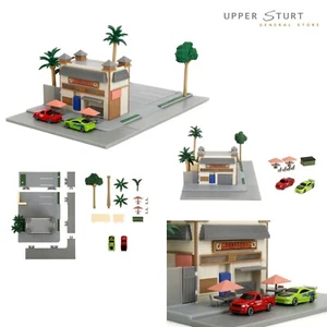 Fast and Furious Toretto's Cafe Nano Scene Incl. 2 Cars Jada EXPERT PACKAGING - Picture 1 of 1
