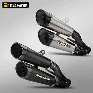Für Ducati Monster 950 937 2021-2025 Dual-Outlet Auspuffrohr Slip-On Schalldämpfer - Bild 1 von 9