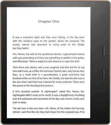 Kindle Oasis 10th Gen 2019 7" Screen Waterproof  Warm Light and Page Turn Button - Image 1 of 2