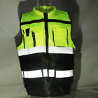 (XXXL)Night Safety Vest Class 2 High Visibility Two Reflective Vest Wear