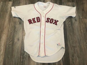 Vintage Rawlings Boston Red Sox Don Baylor MLB Jersey Men's 42 Pro Cut USA - Picture 1 of 8