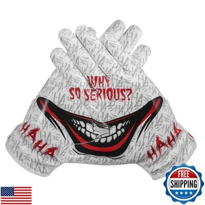 Exote Sports Youth Football Gloves American Reciever Villain Football Gloves - Picture 1 of 5