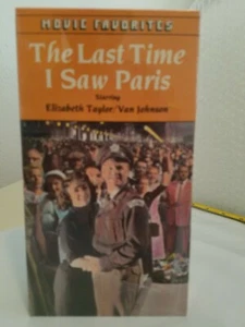The Last Time I Saw Paris VHS Elizabeth Taylor, Van Johnson BRAND NEW - Picture 1 of 6