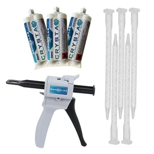 Entry-Level Polyurethane 1:1 Doming Resin Starter Kit For 3D Stickers, Badges - Picture 1 of 4