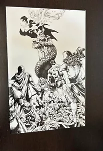 Red Sonja Superpowers #1 (Dynamite Comics 2020) -- Variante de boceto virgen 1:30 - Imagen 1 de 2