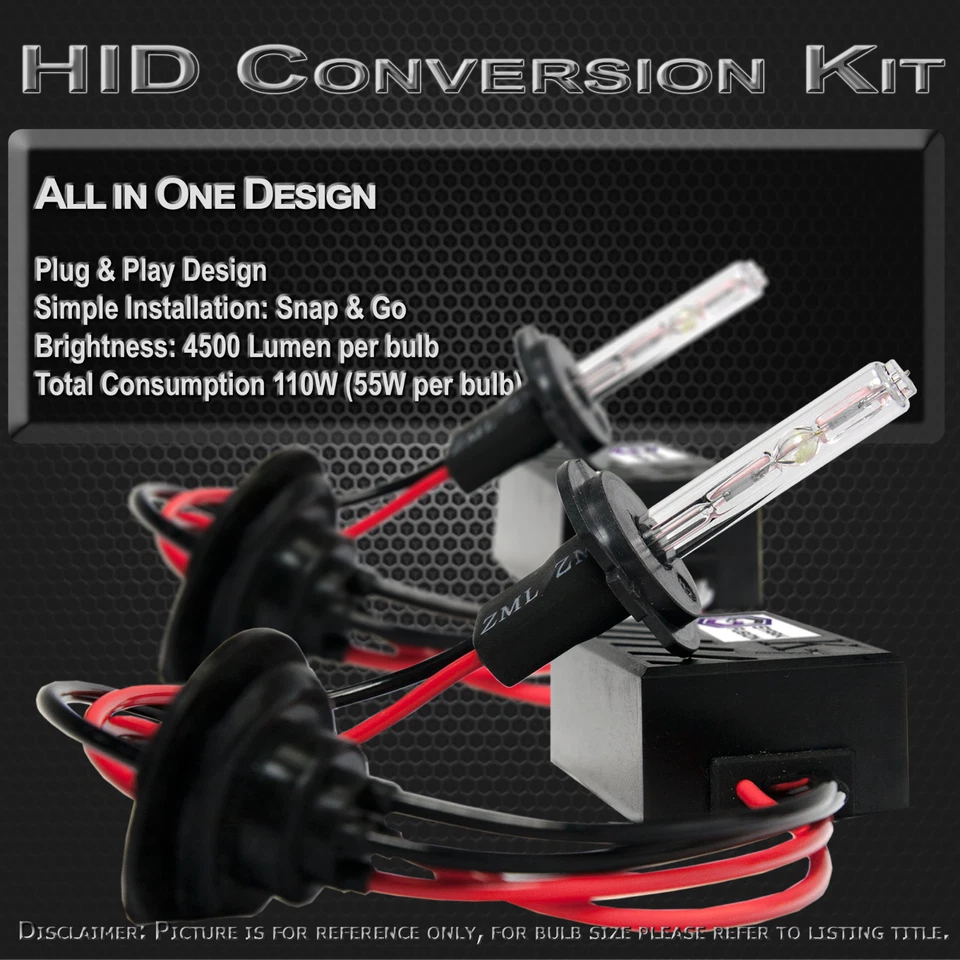 Stark All-In-One 55W HID Fog Light Xenon Conversion Kit Lights - 880 881 Bulbs - Image 1 of 3