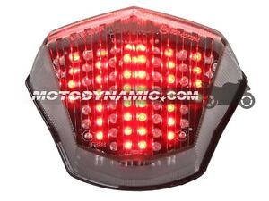 fit 2009-2017 Yamaha FZ6R FZ6-R CLEAR INTEGRATED Turn Signal LED Tail Light