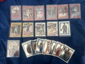 21-22 optic 19 Card NBA Lot. Red Wave, Gold Wave, Silver Prizm, Evan Mobley RC!