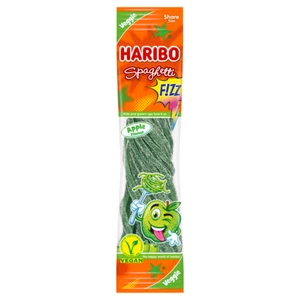 Haribo Spaghetti Mela FIZZ Estratto Frutta Gummy Stringhe 200g - Bild 1 von 1