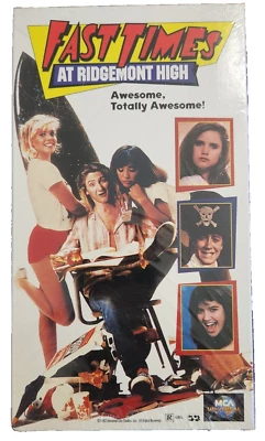 Fast Times at Ridgemont High (VHS, 1982) NEW & SEALED - 1996 MCA Video, Rare - Image 1 of 3