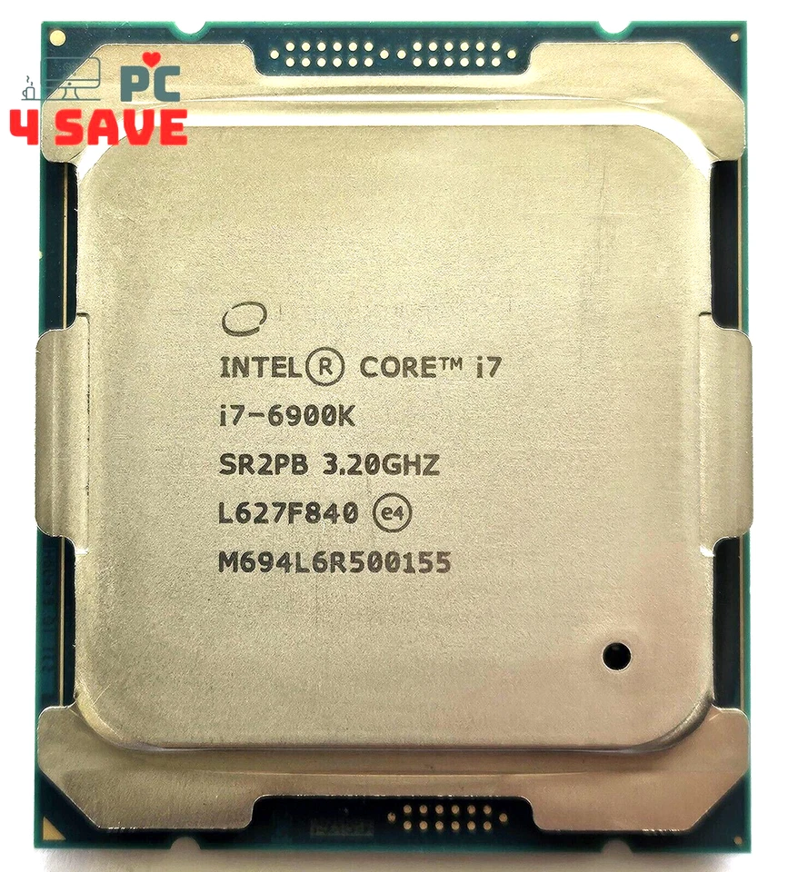 Intel Core i7-6900K 3.20GHz 8-Core 20MB LGA2011 Desktop CPU Processor SR2PB 140W - Image 1 of 1