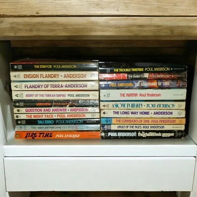 Poul Anderson Lot of 19 Vintage Sci-Fi Paperbacks - Image 1 of 4