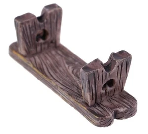 Garden Bench Wood Look 1:3 2 ( Gauge 1) for Modelmaking Diorama Garden Etc - Picture 1 of 5