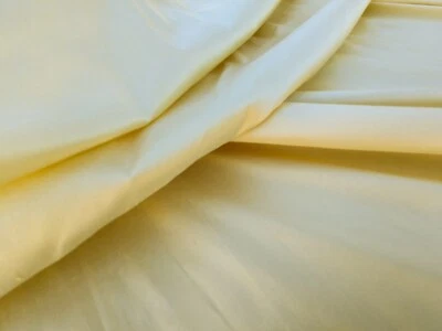 BTY SCALAMANDRE Shangri-la SILK DUPIONI "FROTH" LIGHT AIRY YELLOWGOLD RPUSD158/Y - Image 1 of 4