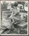 CLAUDIA CARDINALE Stunning Young Portrait Photo 1960 Candid On Set J4485