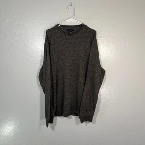 Jhane Barnes Sweater Mens XL Silk Knit Pullover Crewneck Colorful Art - Picture 1 of 4