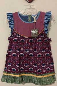 Matilda Jane Girls Size 14 Sleeveless Ruffled Tunic Style Blouse NWT! A5312 - Picture 1 of 9