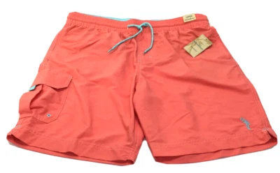 CARIBBEAN ROUNDTREE &YORKE Swimwear Trunk Nylon Peach [L] - Image 1 of 2
