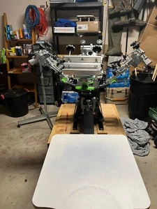 silk screen printing equipment used, Riley Hopkins, ryonet, baselayer, plastisol - Picture 1 of 18