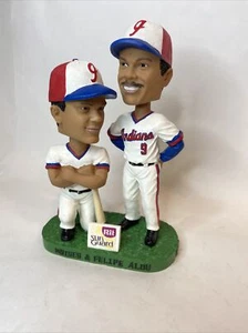 Indianapolis Indians Alou Dual Bobble Father & Son Bobble Moises & Felipe Alou - Picture 1 of 7