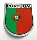 Souvenir-Aufkleber Portugal Landesflagge grn rot Staatswappen 80er Oldtimer
