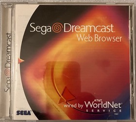 SEGA Dreamcast Web Browser 1999 NTSC-U/C Productivity Disc
