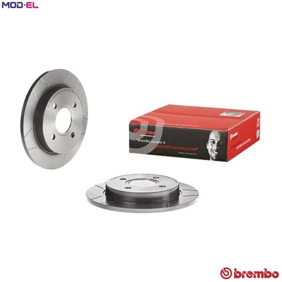 2x BRAKE DISC 08.4931.76 FOR FORD AUSTRALIA M1JE 1.0L 3cyl FIESTA Hatchback 1.8L - Image 1 of 4