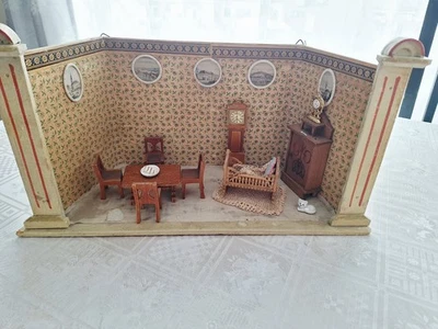Кукольный домик/диорама Moritz Gottschalk ширина около 14 дюймов - Изображение 1 из 4