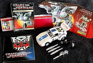 G1 1984 JAZZ • 100% COMPLETE w/TECH SPEC • VINTAGE G1 TRANSFORMERS - Picture 1 of 14