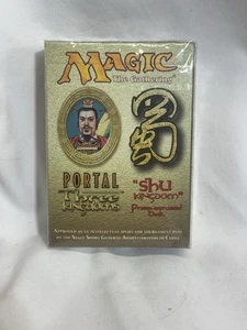 MTG Portale Sigillato Tre Regni Mazzo Precostruito (ENG) - Regno Shu - Foto 1 di 2