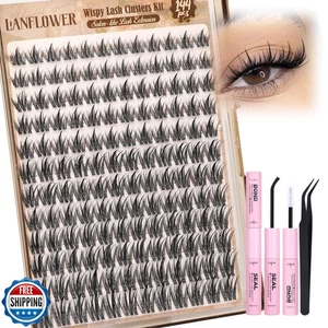 Wispy Lash Clusters Kit Fairy Lash Extension Kit Natural Cluster  - Picture 1 of 5
