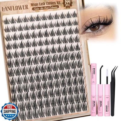 Wispy Lash Clusters Kit Fairy Lash Extension Kit Natural Cluster  - Image 1 of 4