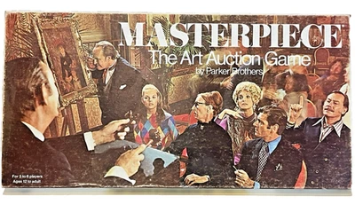 Vtg 1970 Masterpiece Art Auction Board Game - COMPLETE - Parker Brothers VGUC - Image 1 of 4