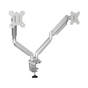 Fellowes Platinum Series Dual Monitor Arm Silver - Picture 1 of 3
