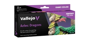 Vallejo BNIB Game Color Set - Aztec Dragons (x8) - Picture 1 of 1