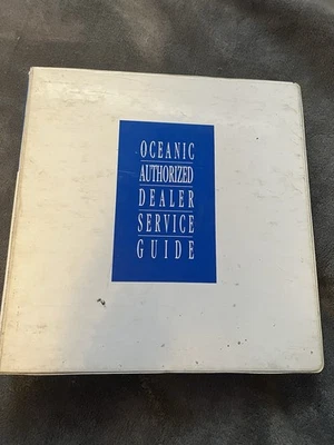 Libro de bolsillo de manuales de reparación de regulador y BCD Oceanic Foto 1 de 4